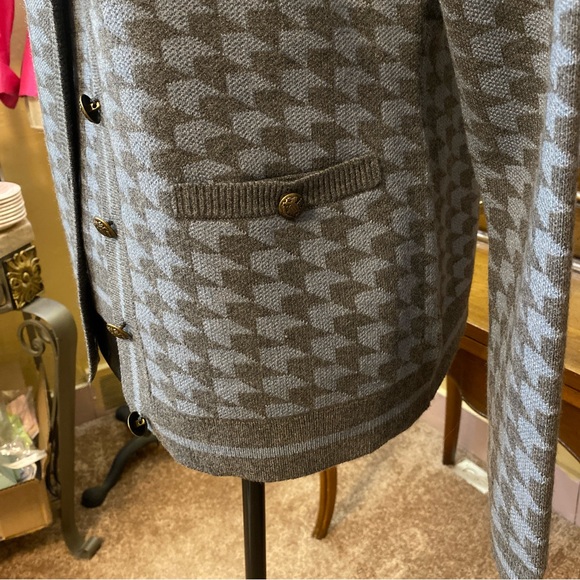 Etcetera NWT Houndstooth Sweater and Shell Set.  Size Medium. - Picture 8 of 16